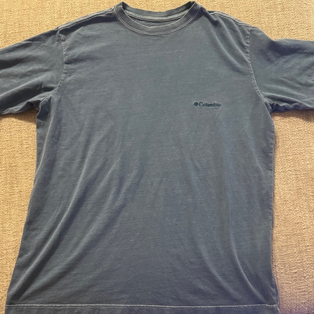 Columbia Men's Slate Blue Short Sleeve Tee